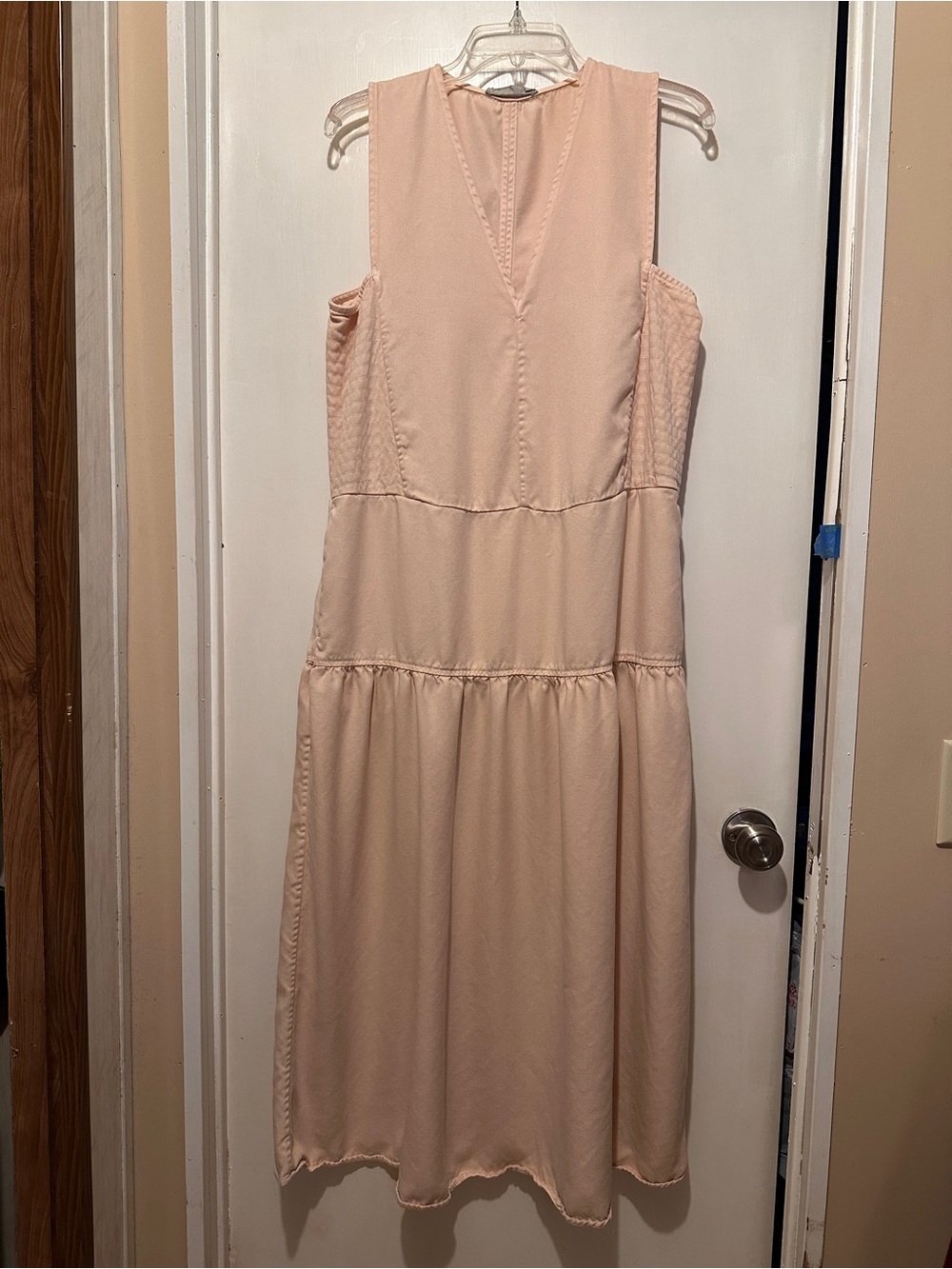 Everlane Tencel V Neck Maxi Dress